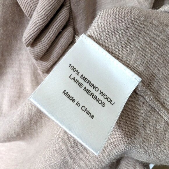 Tory Burch 100% Wool Ruffle Cardigan Sweater - Picture 5 of 5